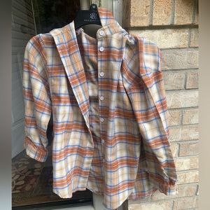 Colorful Flannel Jacket